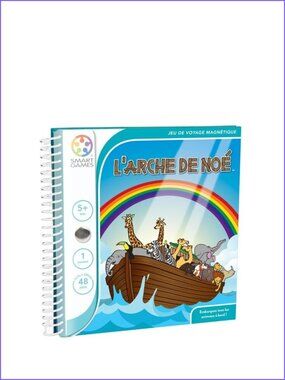 L'arche de Noé- Magnetic Travel Logic Game New In Box  Age 5+